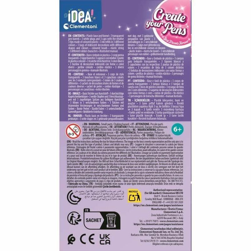 KALINDRA | BB. Craft Game Clementoni Create your Pens Best Friends