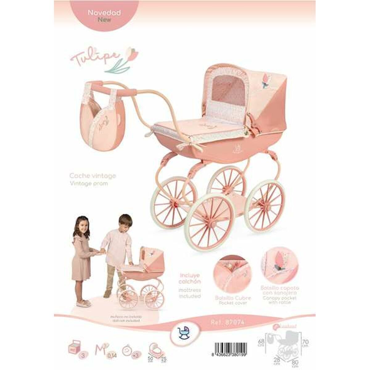 KALINDRA | BB. Doll Stroller Decuevas