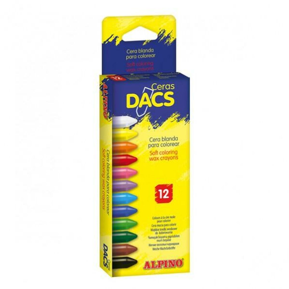 KALINDRA | BB. Coloured crayons Alpino Dacs Multicolour (120 Units)