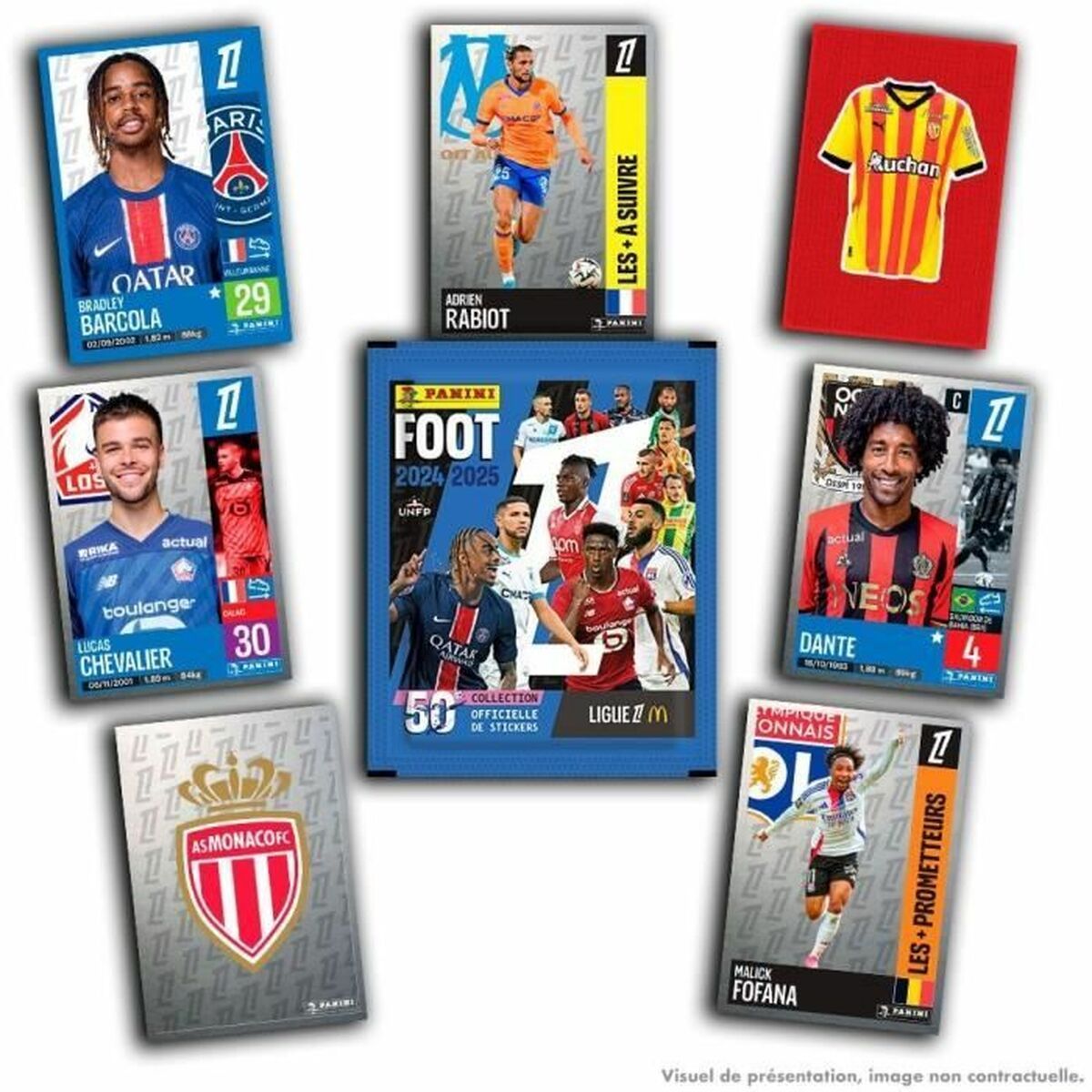 KALINDRA | BB. Sticker Album Panini Fútbol Ligue 1 2024-2025 McDonald&#39;s