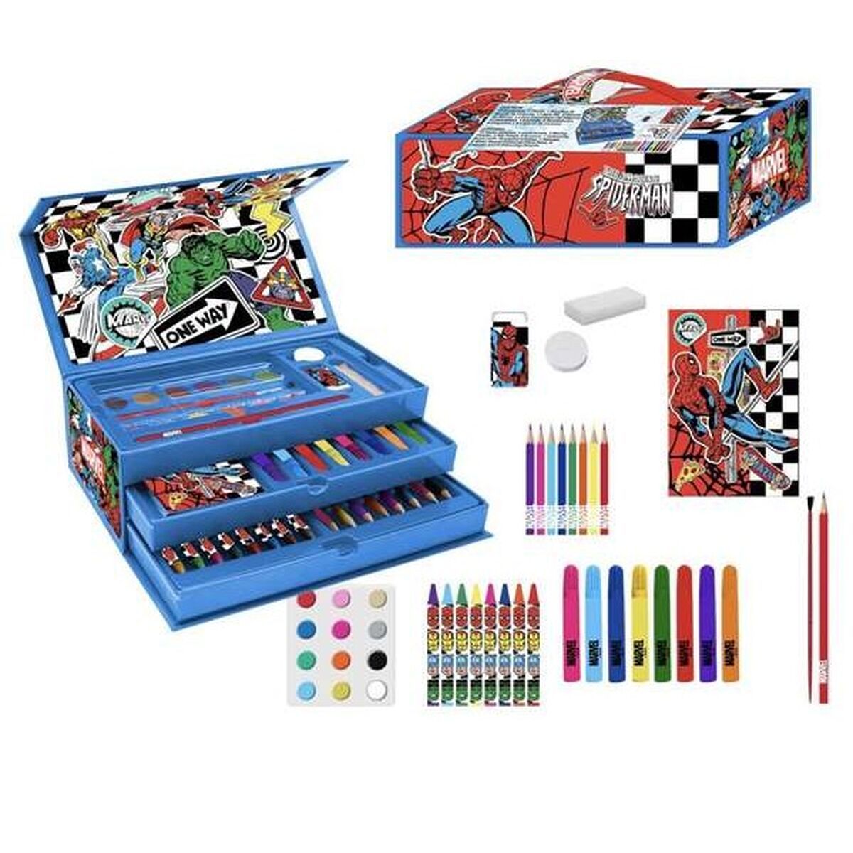KALINDRA | BB. Colouring Activity Box The Avengers Blue