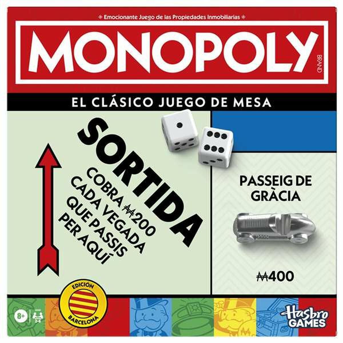 KALINDRA | BB. Educational Game Hasbro Monopoly Barcelona