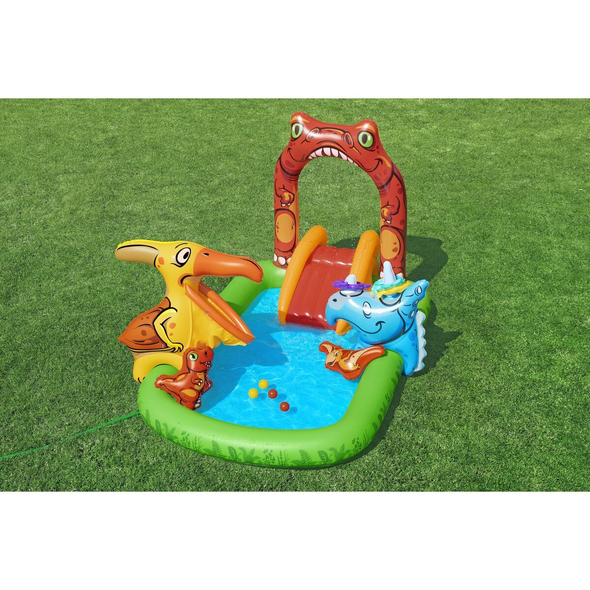 KALINDRA | BB. Bestway Inflatable Pool Dinosaur Play Park 241x140x137 cm 3-6 Years Garden 53160