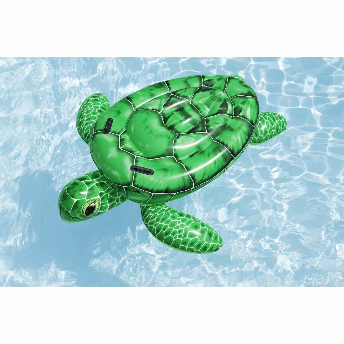 KALINDRA | BB. Bestway Inflatable Turtle with Handles 150x145 cm +3 Years Beach &amp; Pool 41524