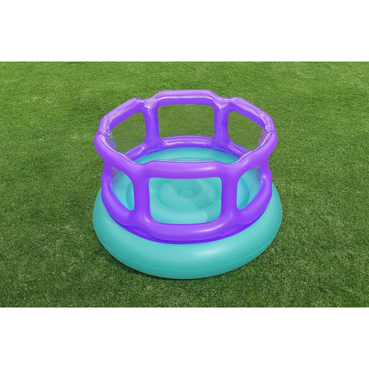 KALINDRA | BB. Bestway Inflatable Bouncer with Balls 152x152x84 cm +3 Years Indoor &amp; Garden 52646