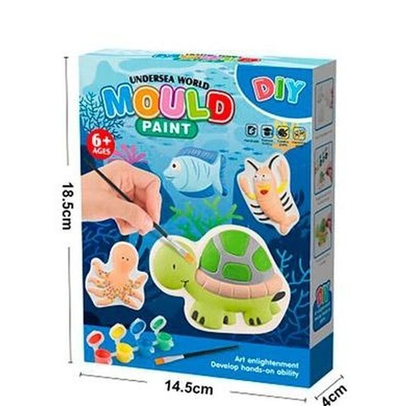 KALINDRA | BB. Painting set Roymart Multicolour Tortoise