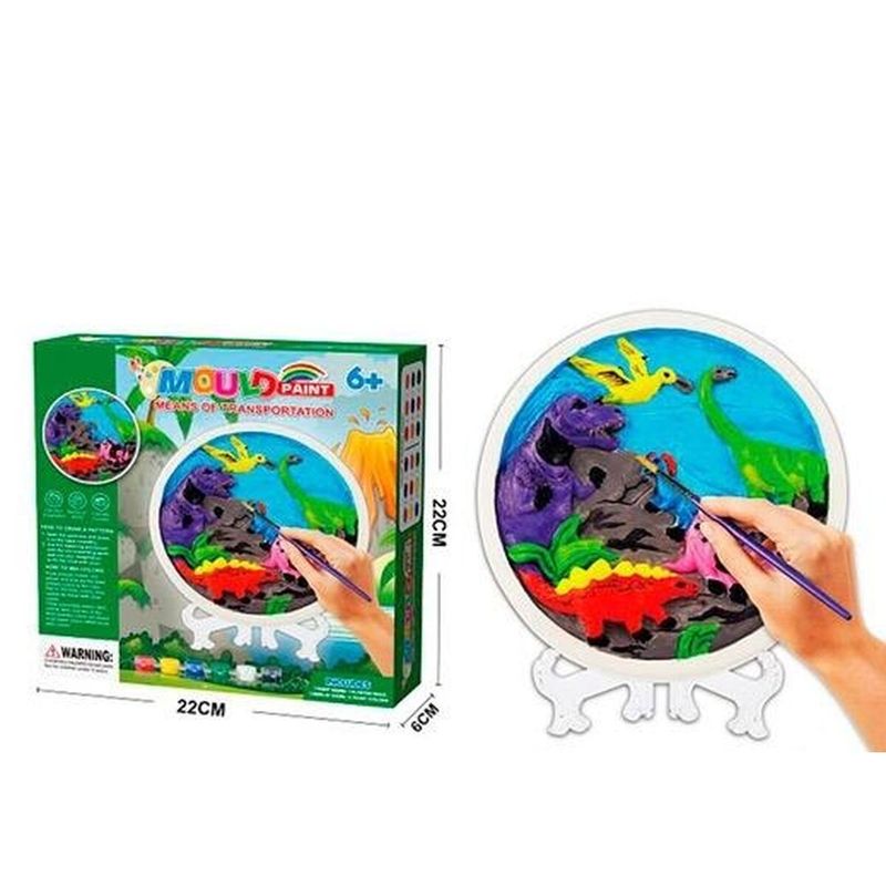 KALINDRA | BB. Painting set Roymart Multicolour Dinosaur