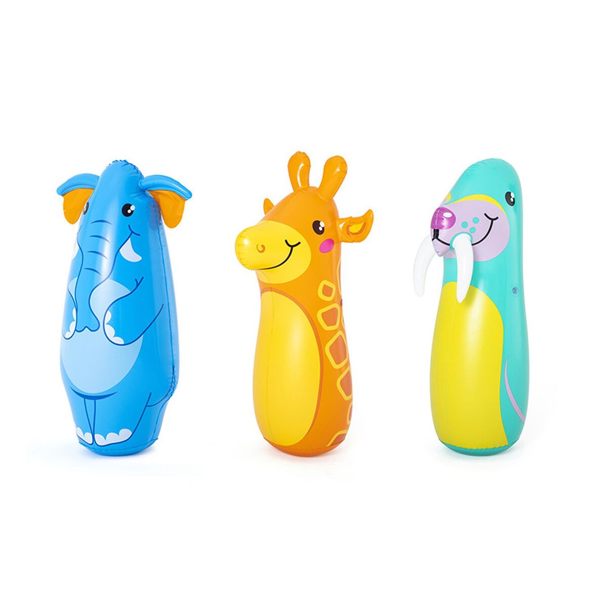 KALINDRA | BB. Children&#39;s Inflatable Boxing Punchbag with Stand Bestway animals 89 cm