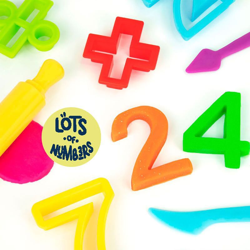 KALINDRA | BB. Pasta de modelar Milan Soft Dough Lots of Numvers