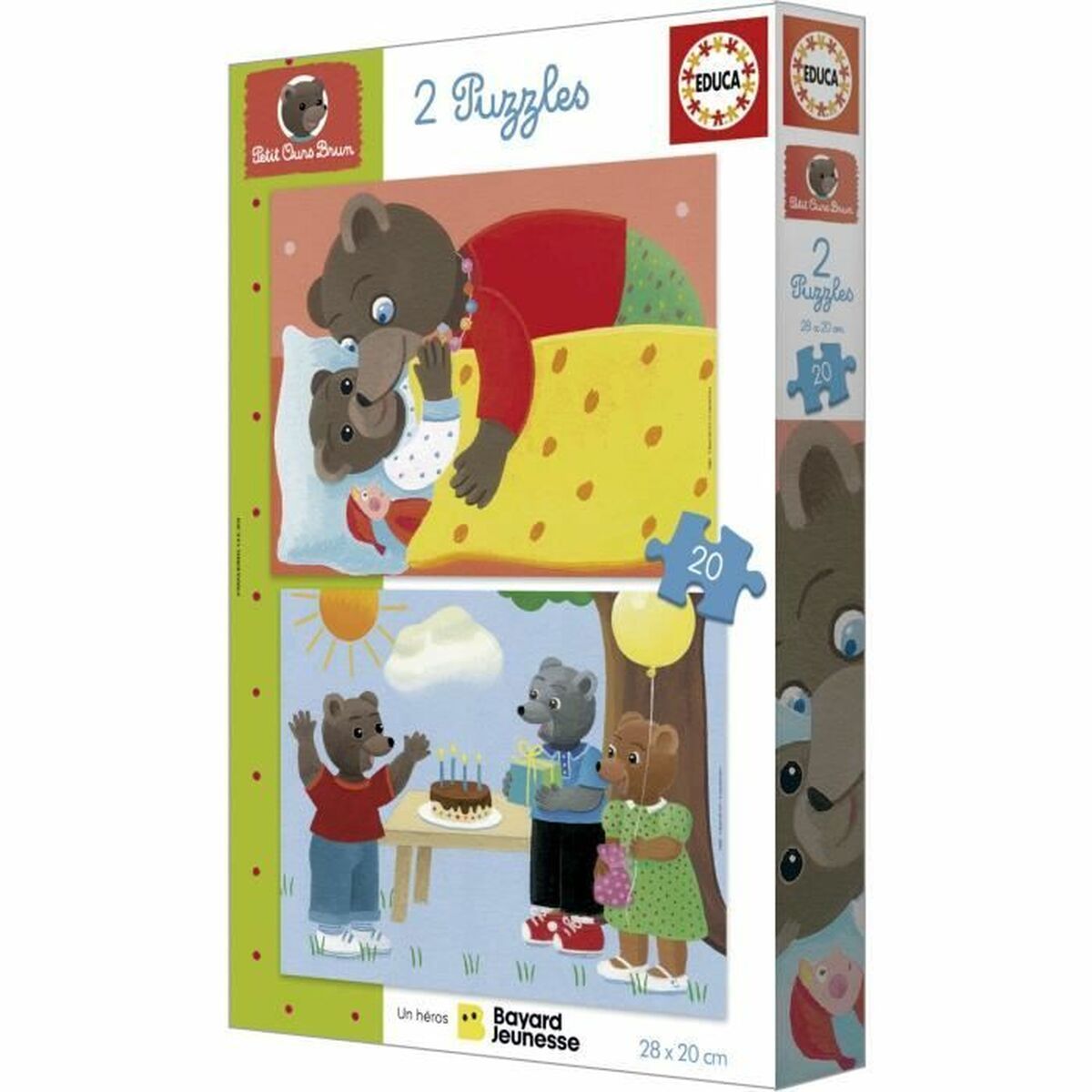 KALINDRA | BB. Puzzle Educa Little Brown Bear