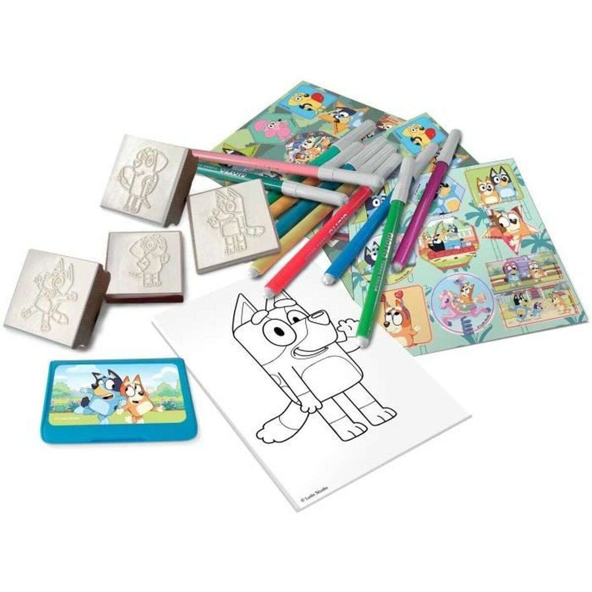 KALINDRA | BB. Stamps Multiprint Bluey