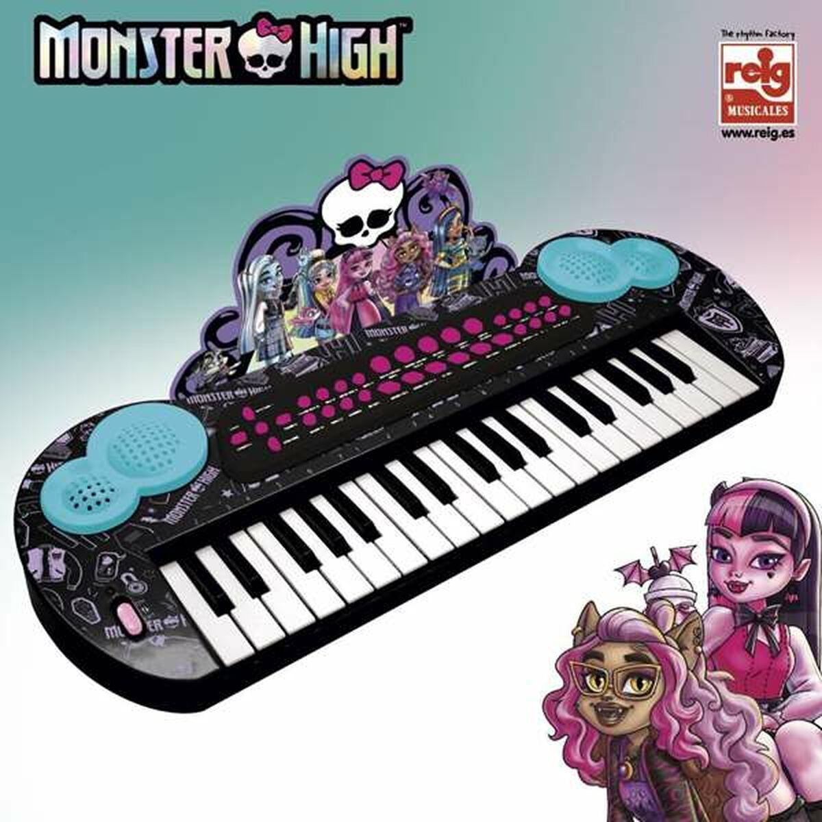 KALINDRA | BB. Educational Learning Piano Reig Monster High