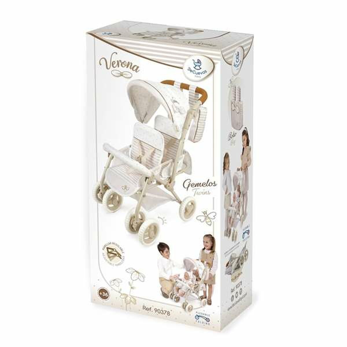 KALINDRA | BB. Doll Stroller Decuevas Verona Twinned