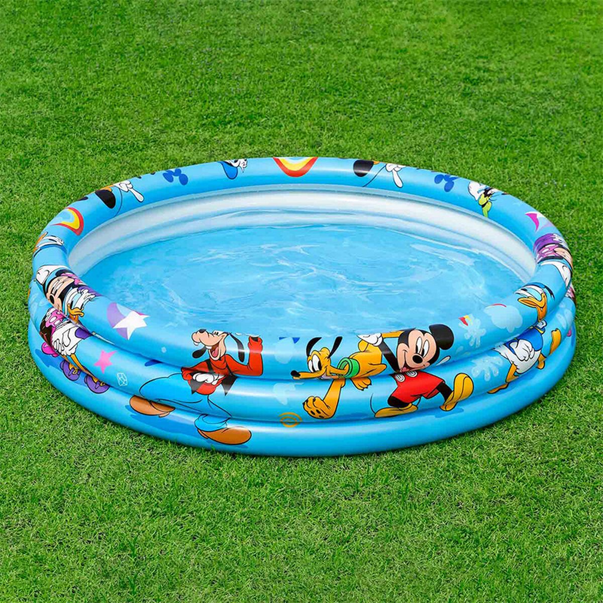 KALINDRA | BB. Inflatable Paddling Pool for Children Bestway Mickey &amp; Friends 122 x 25 cm (1 Unit)