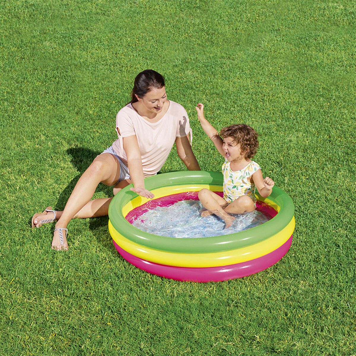KALINDRA | BB. Inflatable Paddling Pool for Children Bestway 211 L 102 x 25 cm