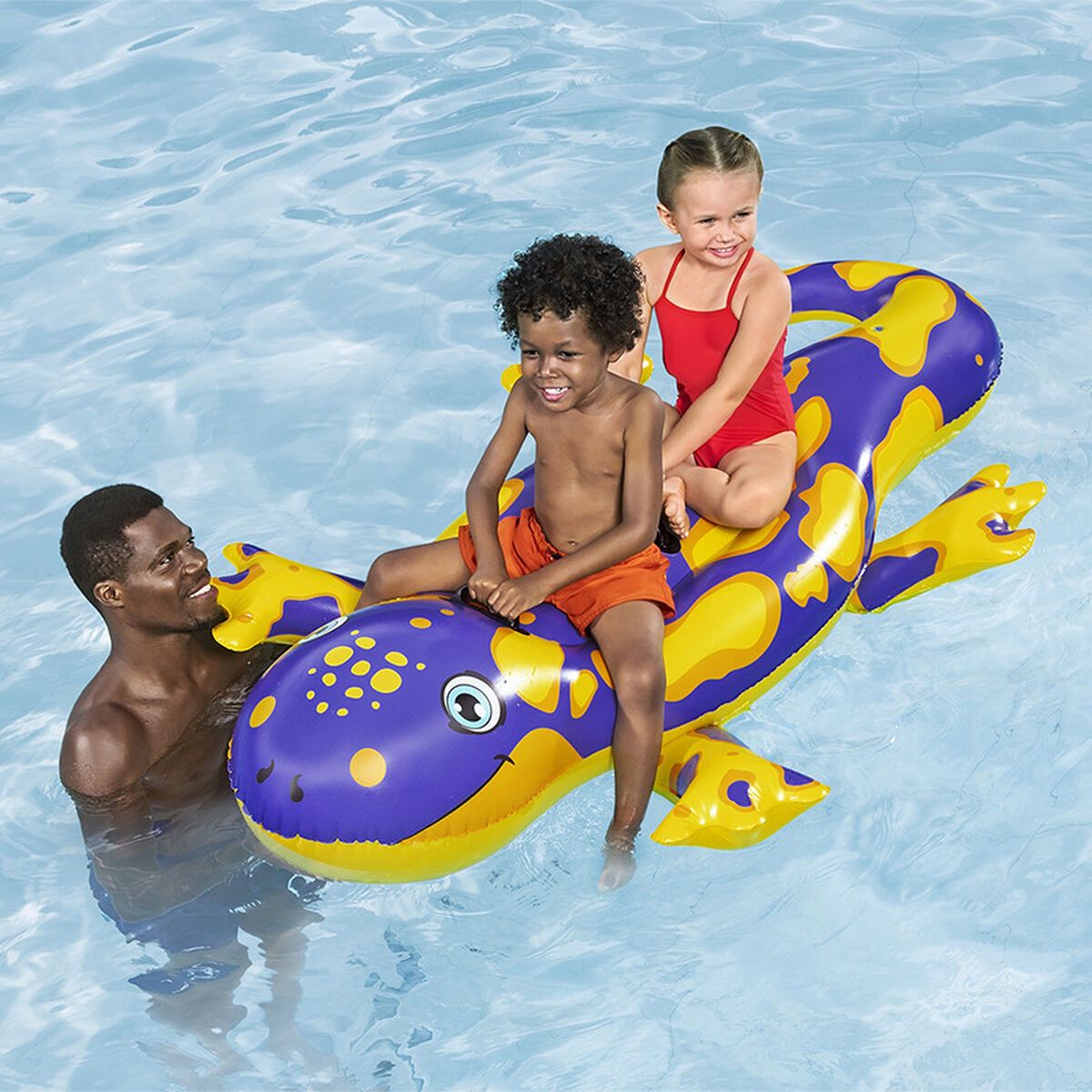 KALINDRA | BB. Inflatable pool figure Bestway Salamander 191 x 119 cm 112 x 180 x 35 cm