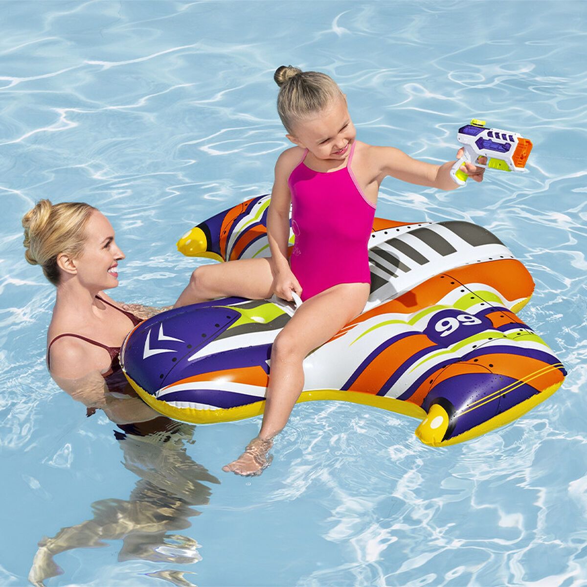 KALINDRA | BB. Inflatable pool figure Bestway Spaceship 117 x 107 cm 99 x 107 x 25 cm