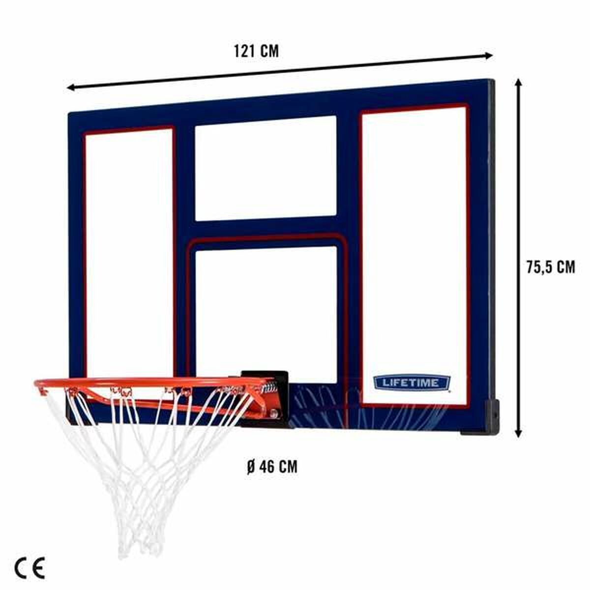 KALINDRA | BB. Basketball Basket Lifetime Lifetime 121 cm