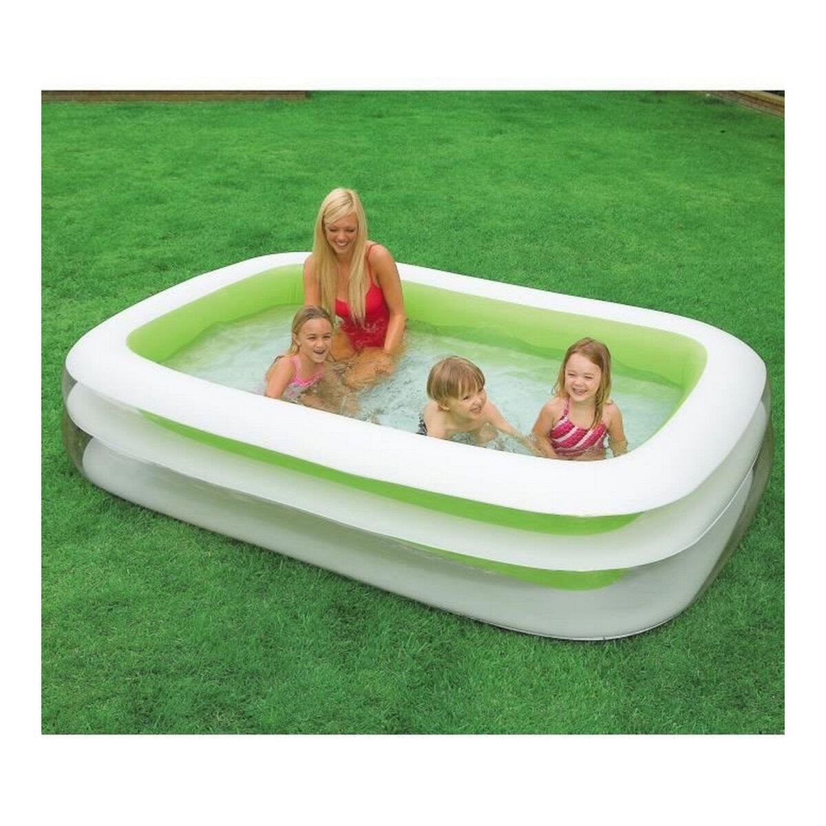 KALINDRA | BB. Inflatable pool Intex 56483NP 770 L (262 x 175 x 56 cm)