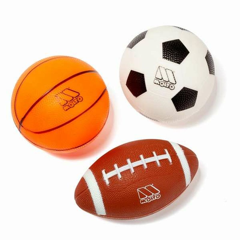 KALINDRA | BB. Balls Moltó 3 Pieces Basketball Football Rugby Children&#39;s