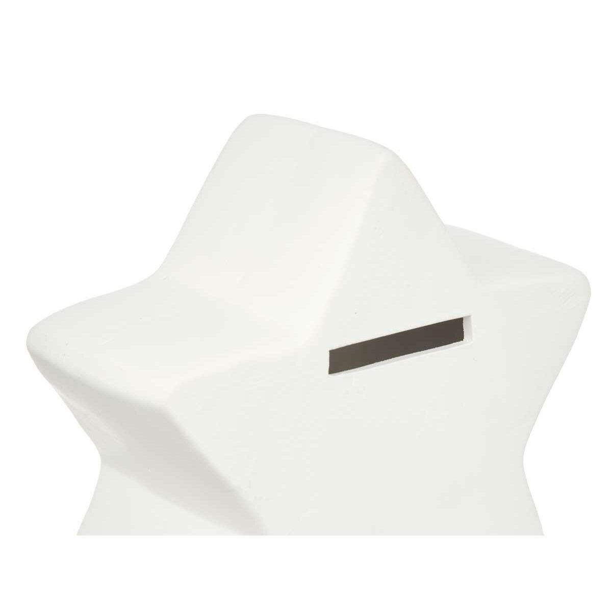 KALINDRA | BB. Paint Your Own Money Box Pincello White 12,8 x 12,6 x 8,2 cm 12,5 x 12,5 x 5,5 cm Star (12 Units)