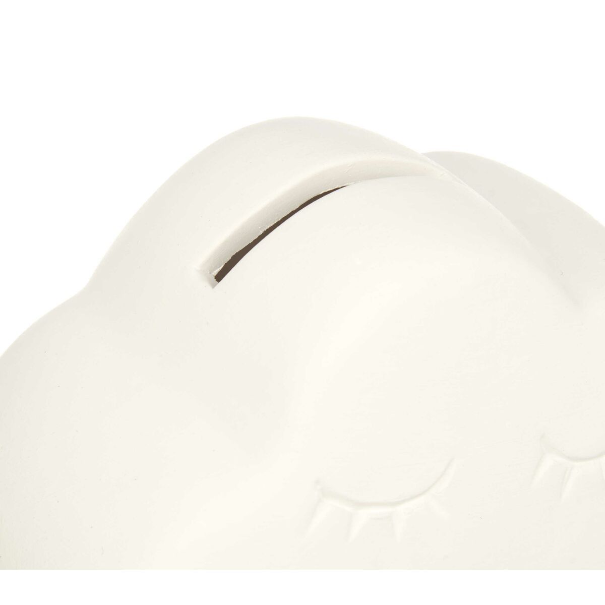 KALINDRA | BB. Paint Your Own Money Box Pincello White 12,3 x 9,4 x 9 cm 12 x 9,4 x 7 cm Clouds (12 Units)