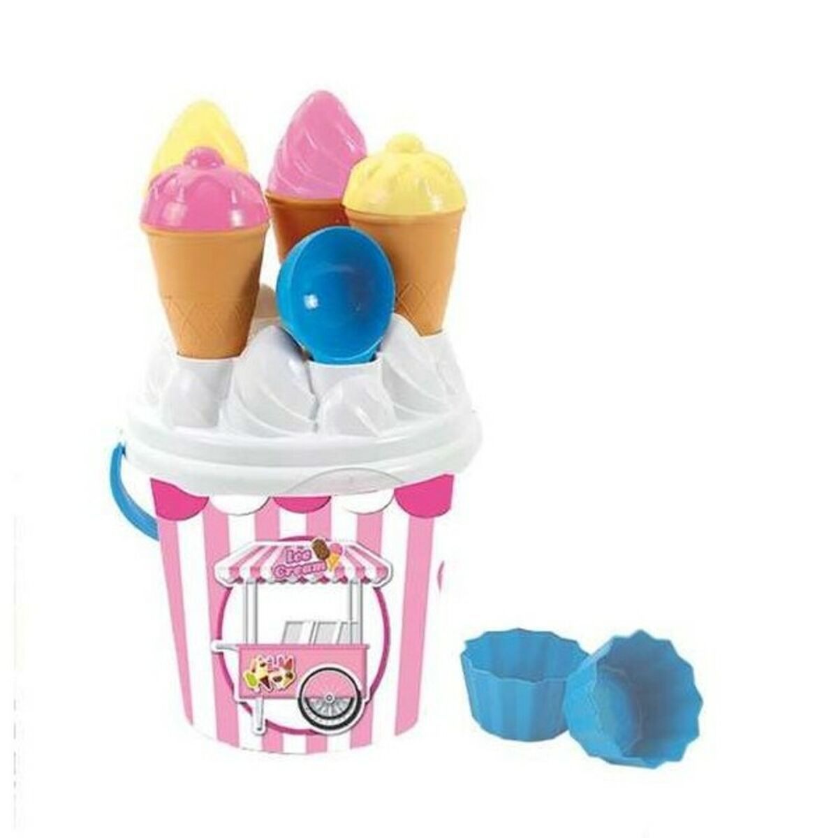 KALINDRA | BB. Beach Bucket Ice Cream AVC 18,5 x 15,5 cm