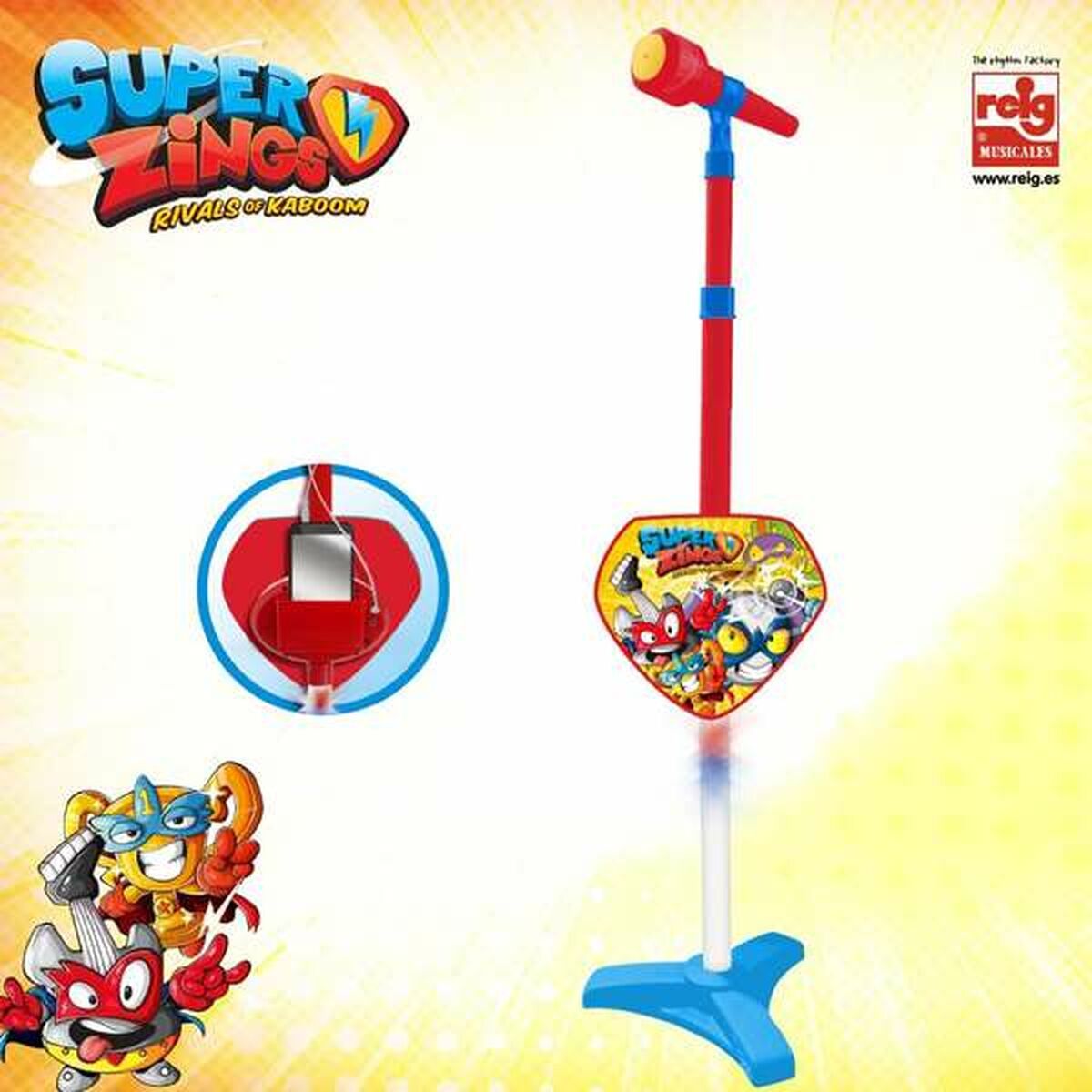 KALINDRA | BB. Toy microphone SuperThings Standing MP3