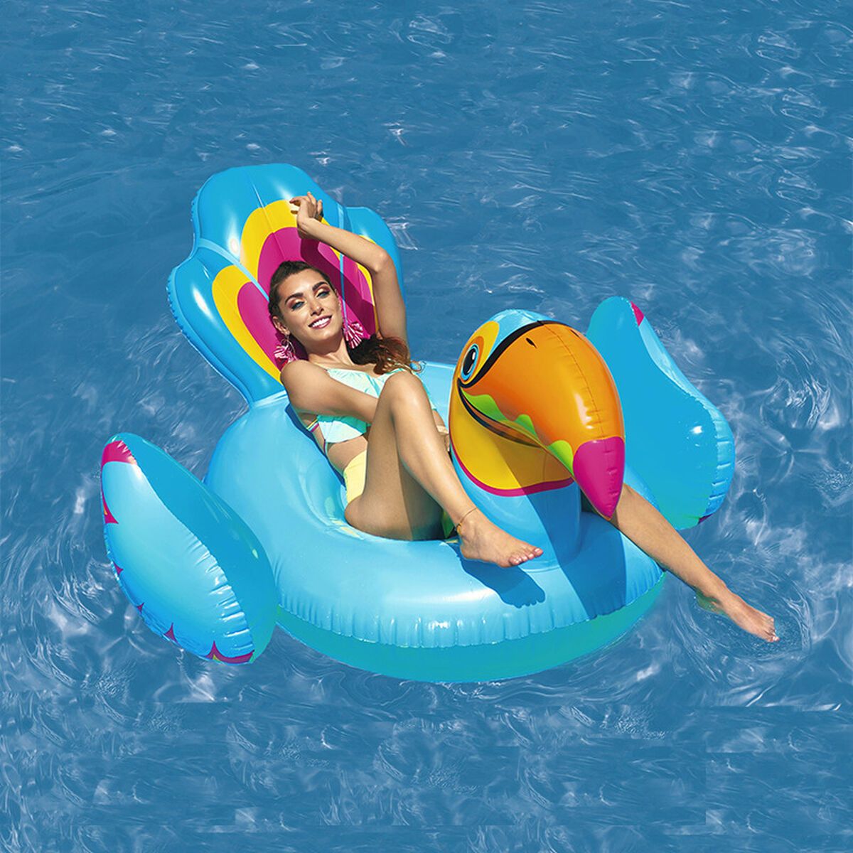 KALINDRA | BB. Inflatable Float Bestway Multicolour Tucán 207 x 150 cm