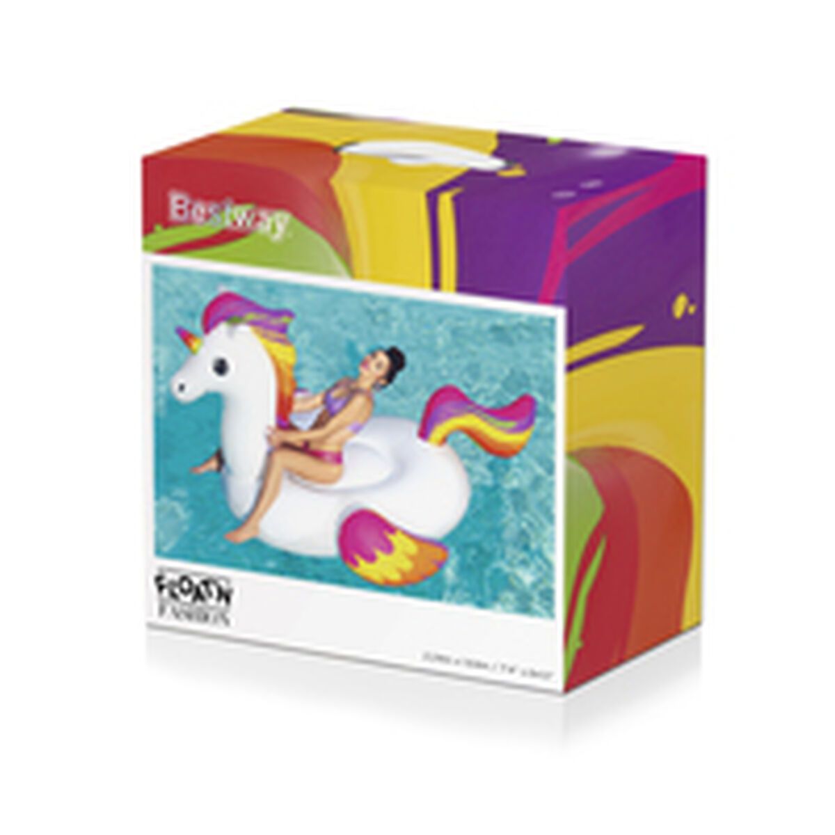 KALINDRA | BB. Inflatable pool figure Bestway 164 x 224 cm Unicorn