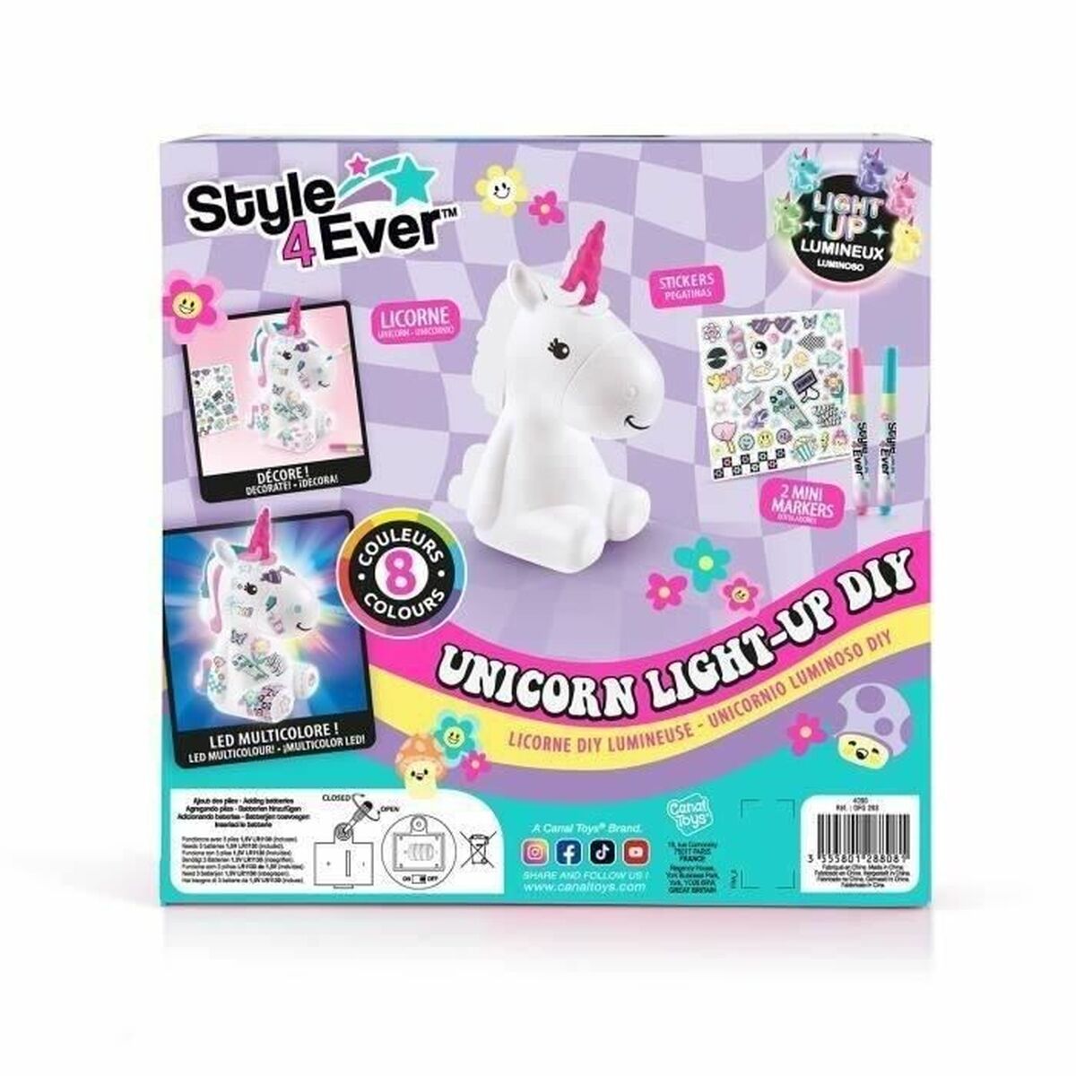 KALINDRA | BB. Interactive Toy Canal Toys Unicorn White