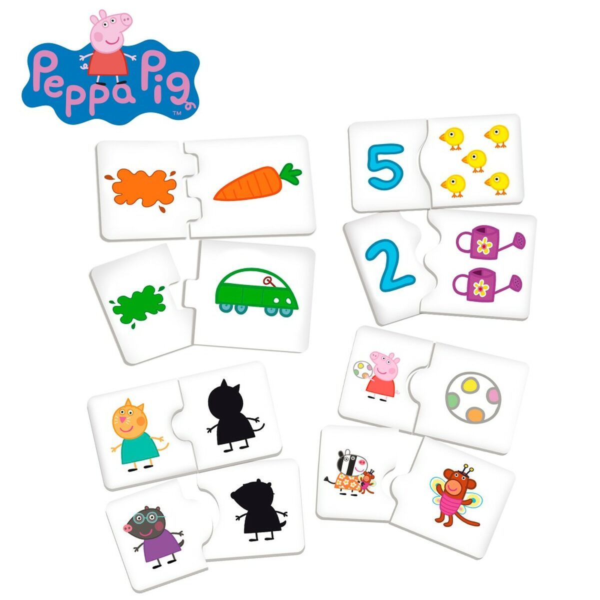 KALINDRA | BB. Multi-game Table Peppa Pig (6 Units)