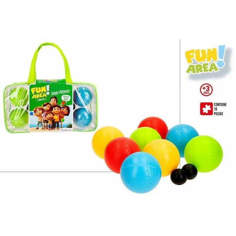 KALINDRA | BB. Boules Set Colorbaby Fun Area! 10 Pieces 31 x 8 x 16,5 cm