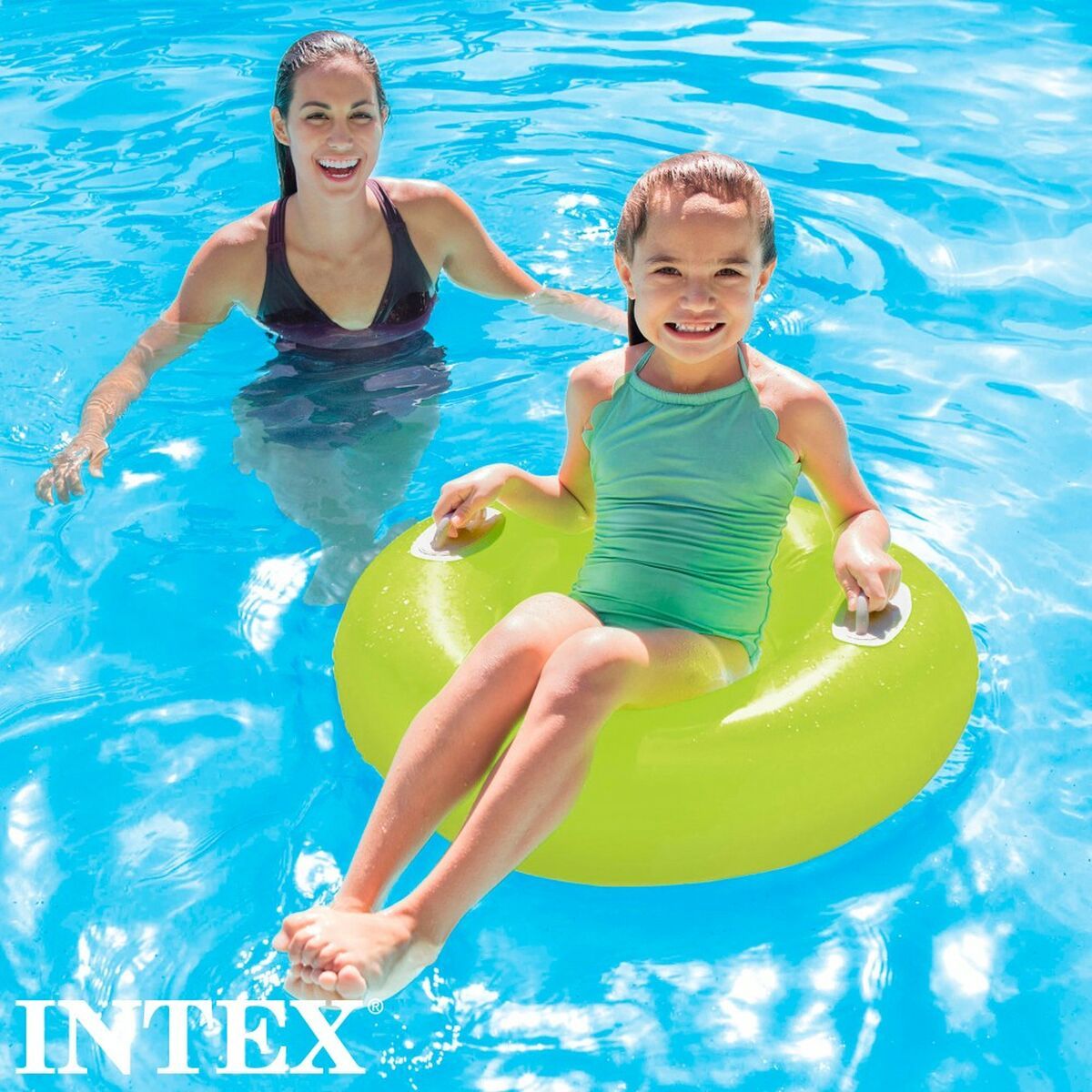 KALINDRA | BB. Inflatable Floating Doughnut Intex 76 x 15 x 76 cm (24 Units)