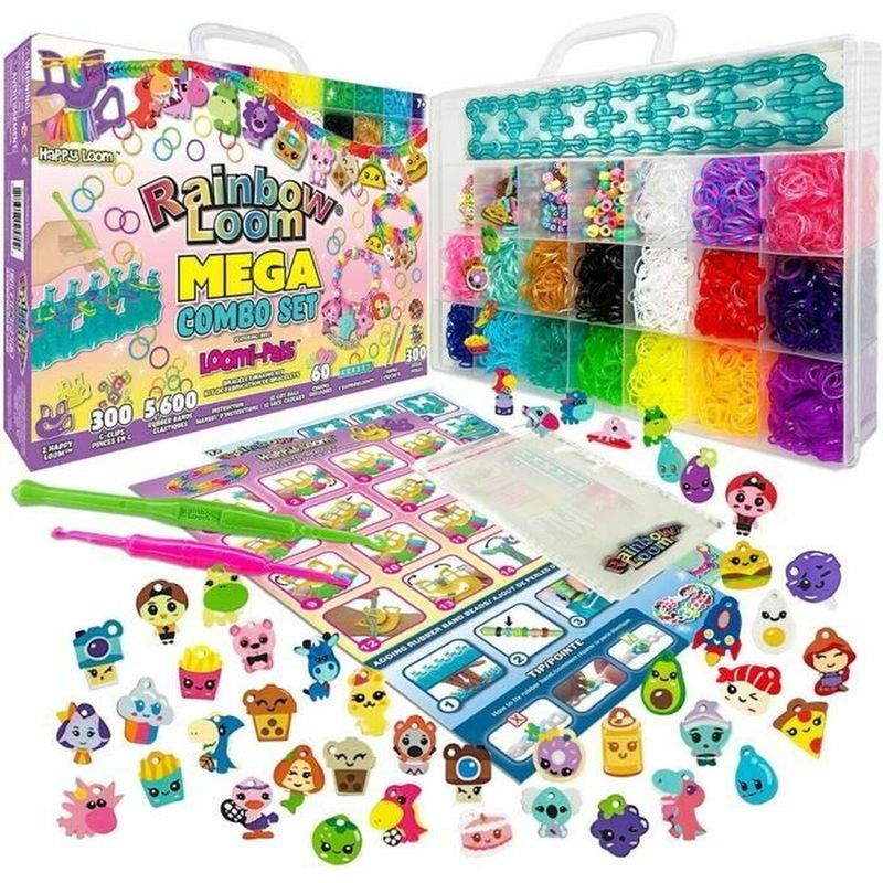 KALINDRA | BB. Kit Creación de Pulseras y Collares Bandai Rainbow Moon Mega Combo set Plástico