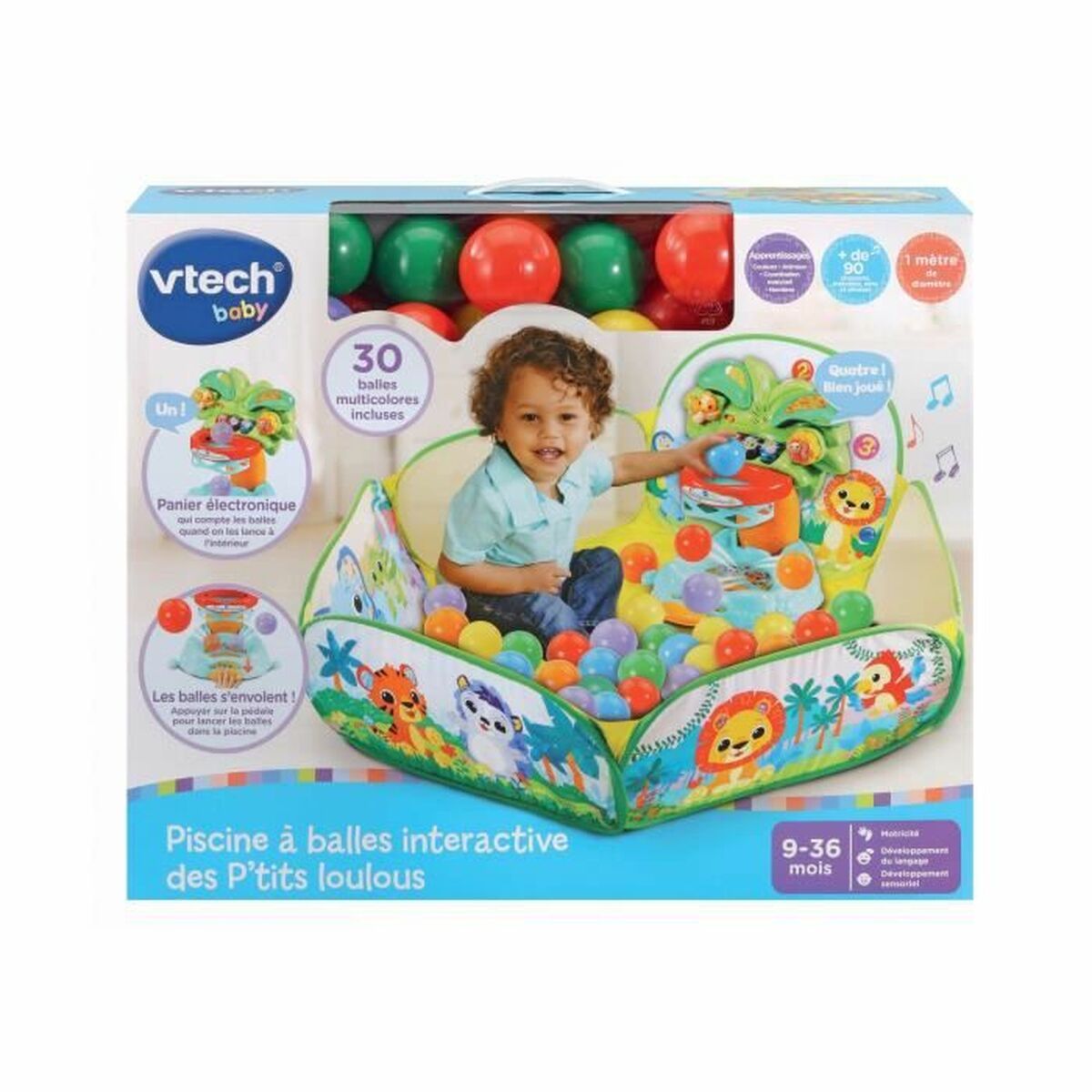 KALINDRA | BB. Ball Pool Vtech Baby P&#39;tits Loulous Interactive Ball Pool (FR)