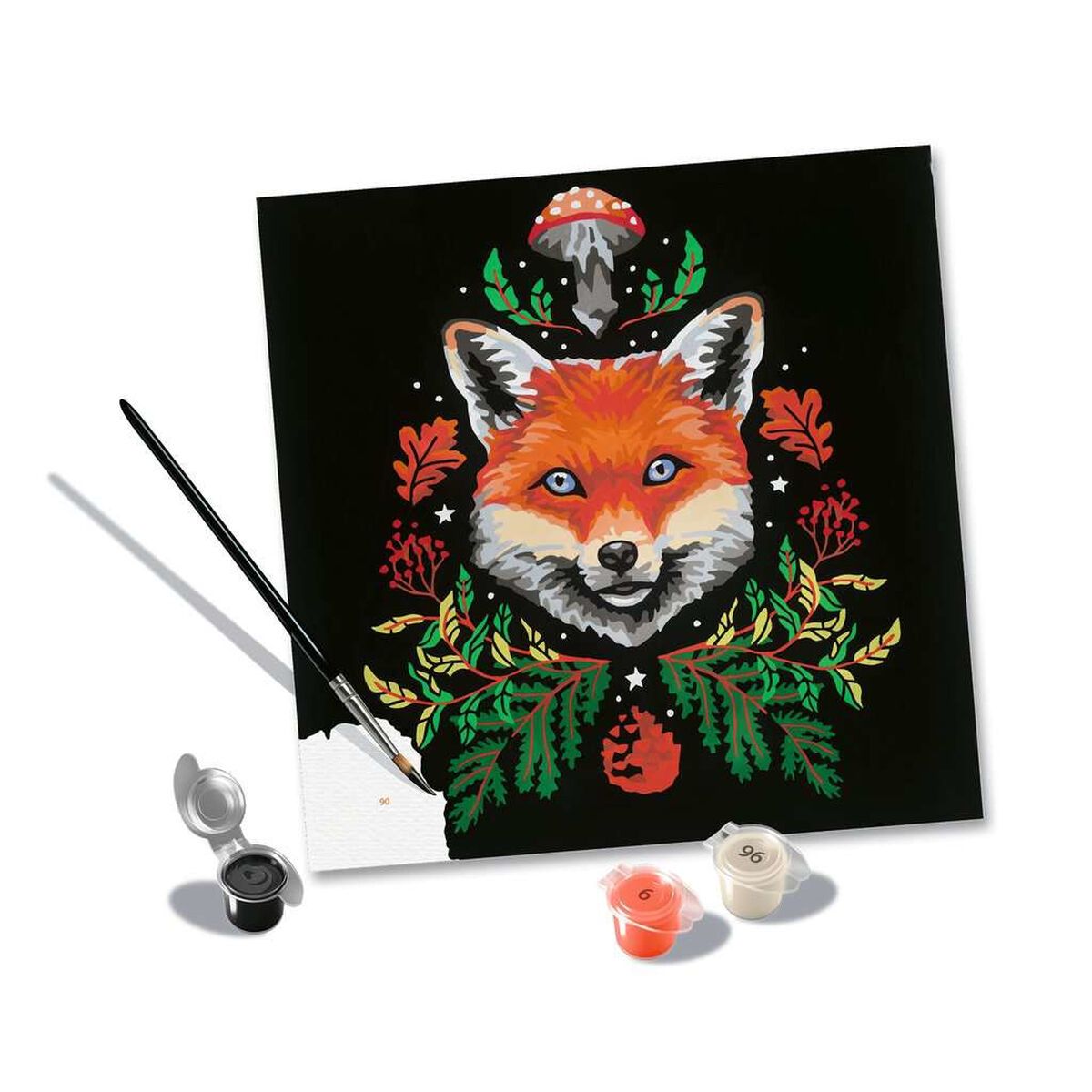 KALINDRA | BB. Paint by Numbers Set Ravensburger Fox 22 Pieces