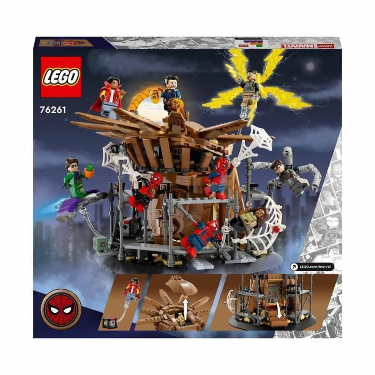KALINDRA | BB. Playset Lego Marvel 76261 Spider-Man No Way Home Final Battle 900 Pieces