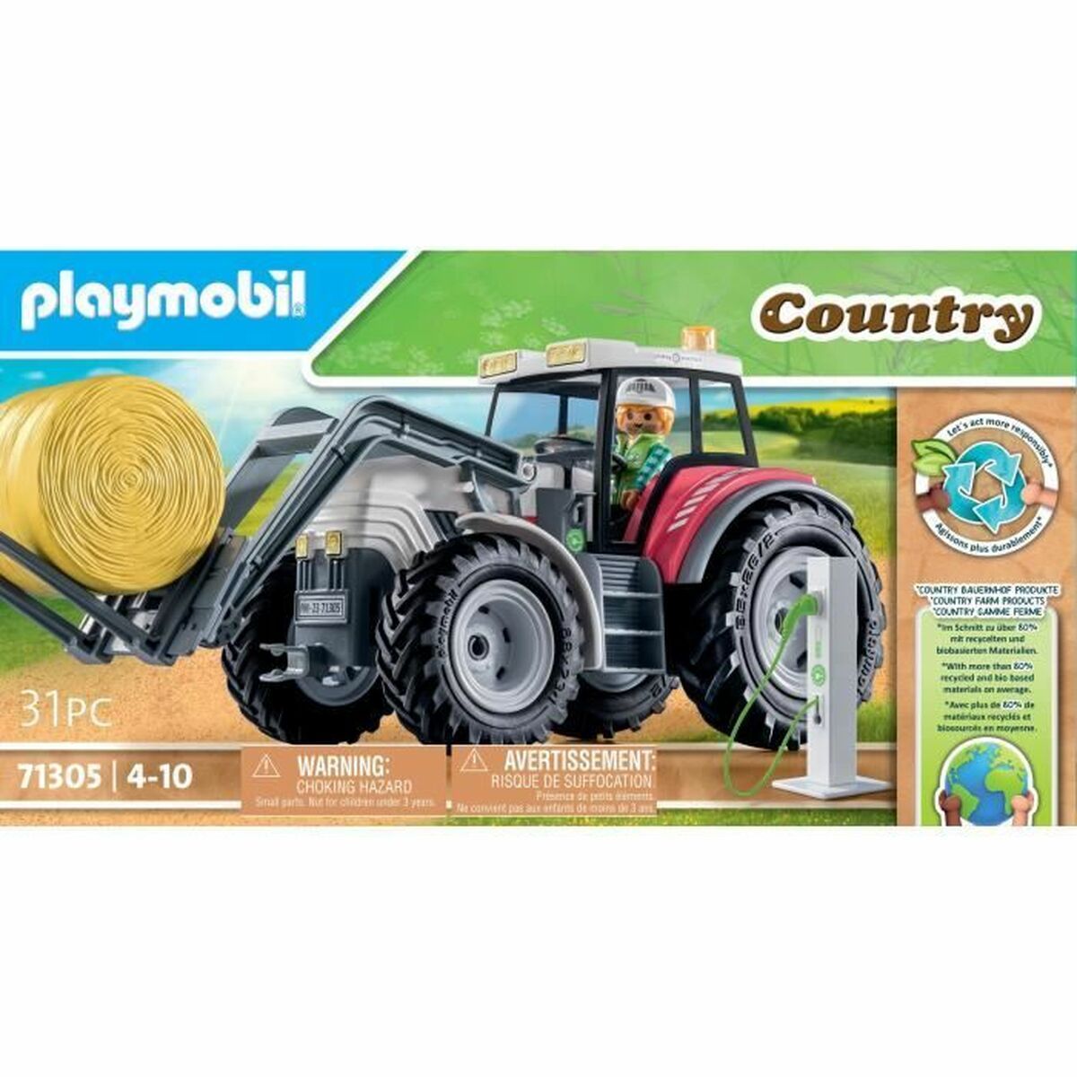 KALINDRA | BB. Toy set Playmobil Country Tractor