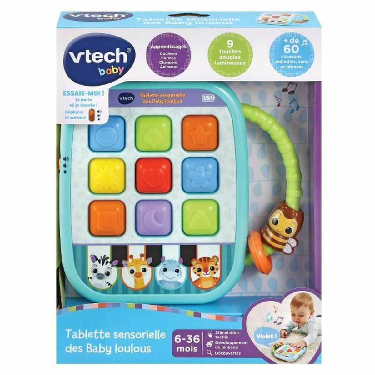 KALINDRA | BB. Educational Game Vtech Baby TABLETTE SENSORIELLE DES BABY LOULOUS