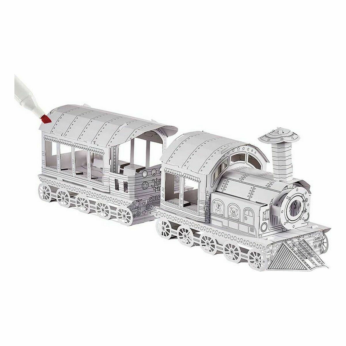 KALINDRA | BB. Paper Craft games Pincello Train (4 Units)