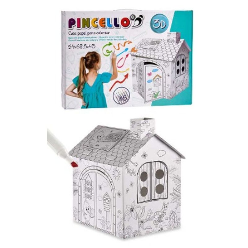 KALINDRA | BB. Paper Craft games Pincello House (4 Units)