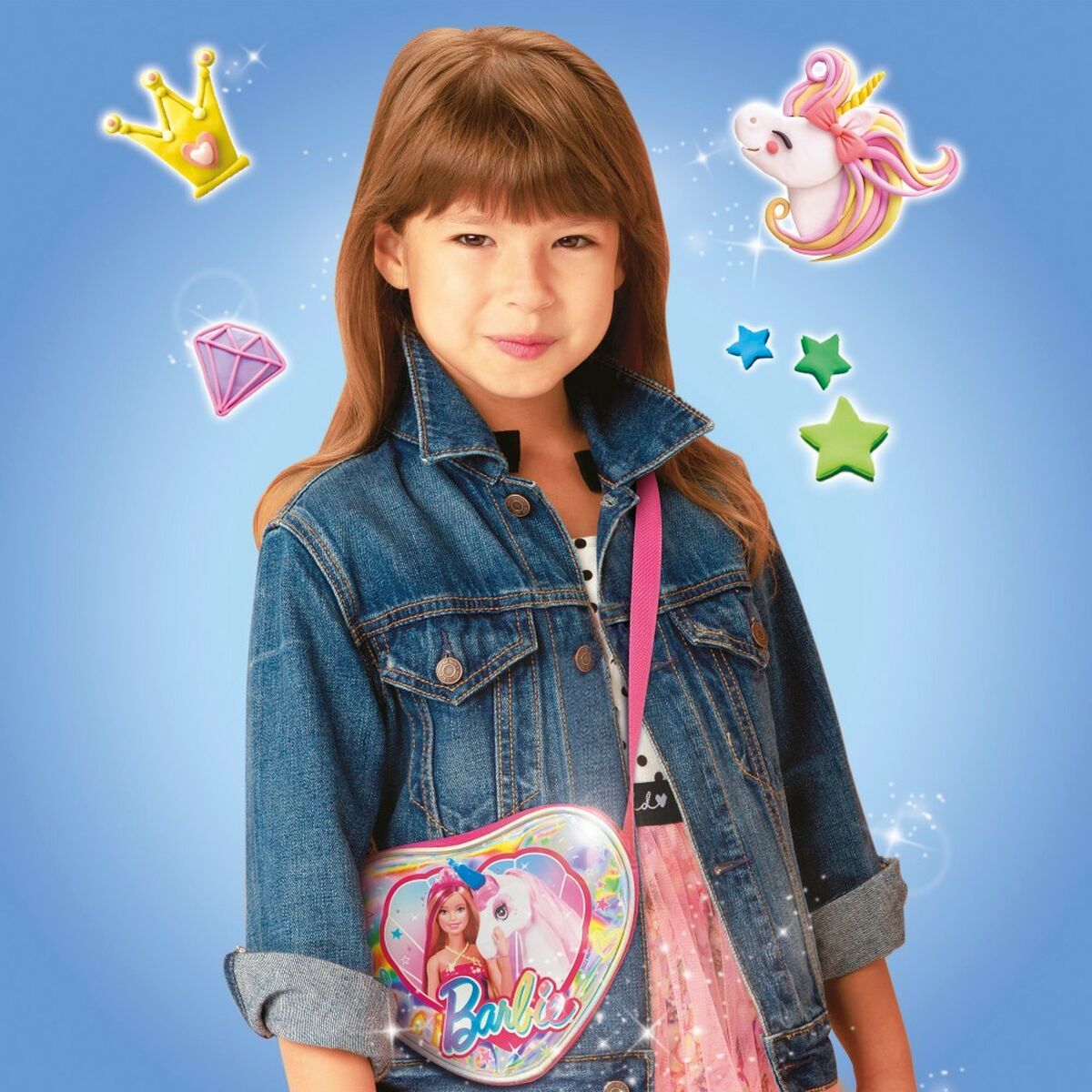 KALINDRA | BB. Creative Modelling Clay Game Barbie Fashion Bag 8 Pieces 300 g