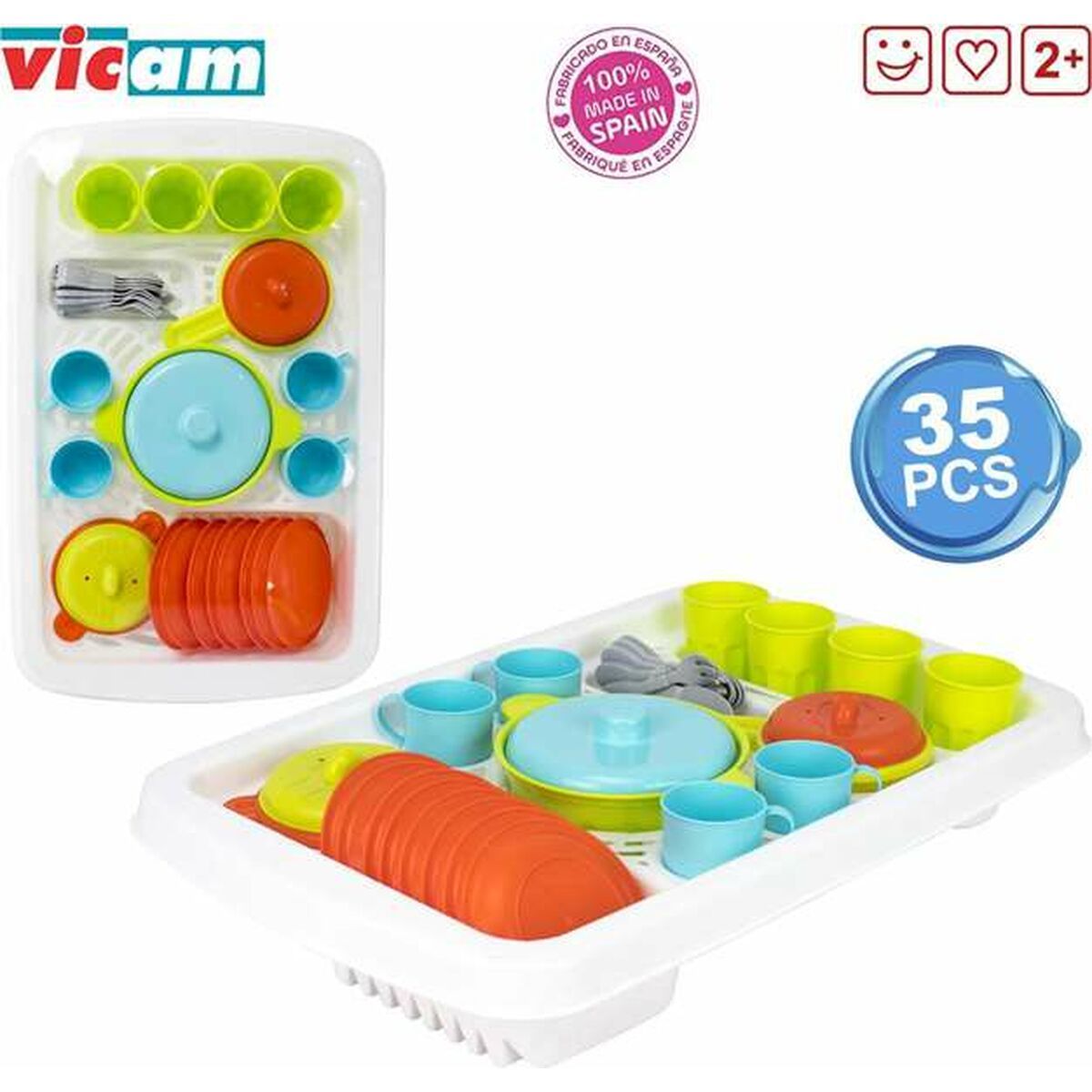 KALINDRA | BB. Children’s Dinner Set Toy 35 Pieces