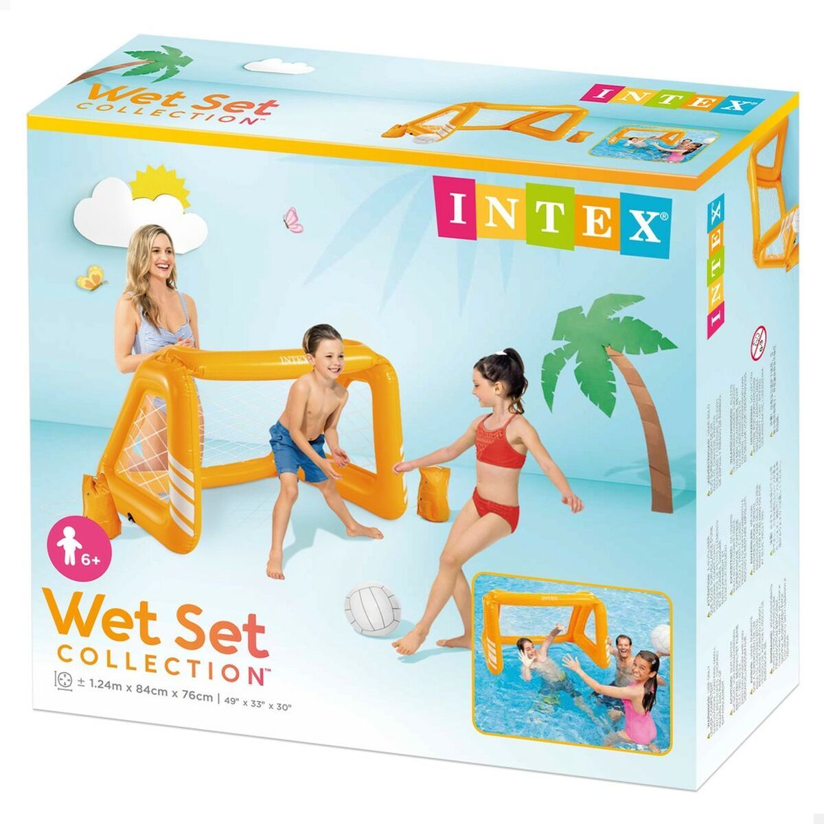 KALINDRA | BB. Inflatable Goal Intex Orange