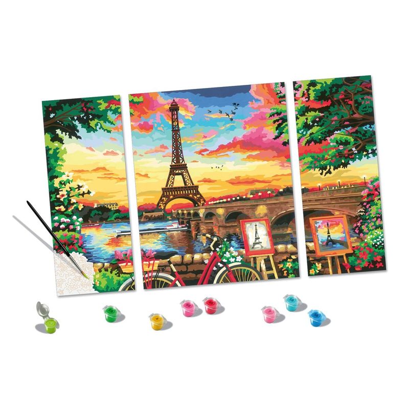 KALINDRA | BB. Paint by Numbers Set Ravensburger 20134 80 x 50 cm 4 Pieces 1 Piece 4 Units