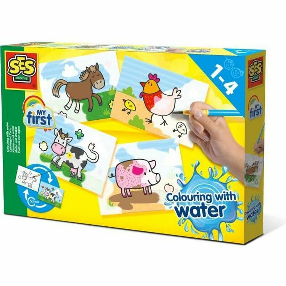 KALINDRA | BB. Pictures to colour in SES Creative Colouring with Water