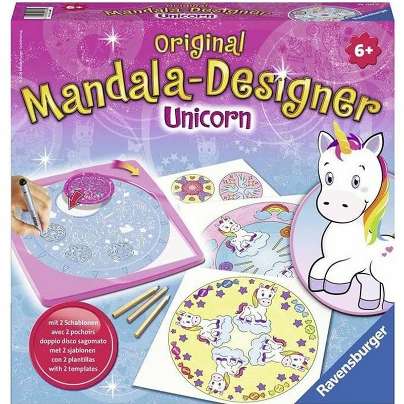 KALINDRA | BB. Pictures to colour in Ravensburger Design Unicorn Mandala