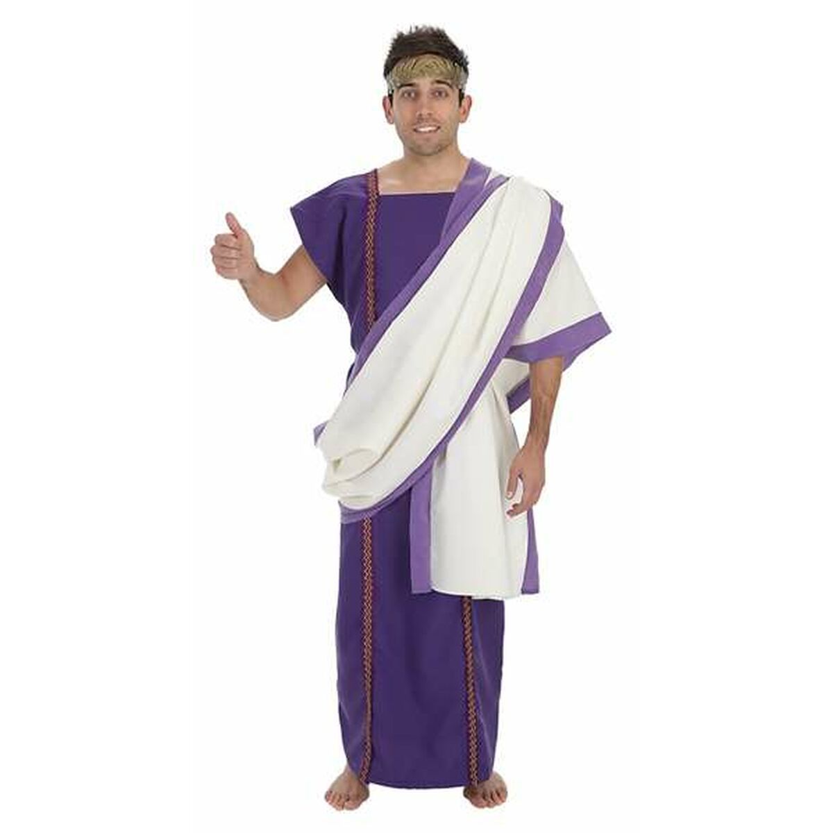 KALINDRA | BB. Costume for Adults Roman Man M/L (4 Pieces)