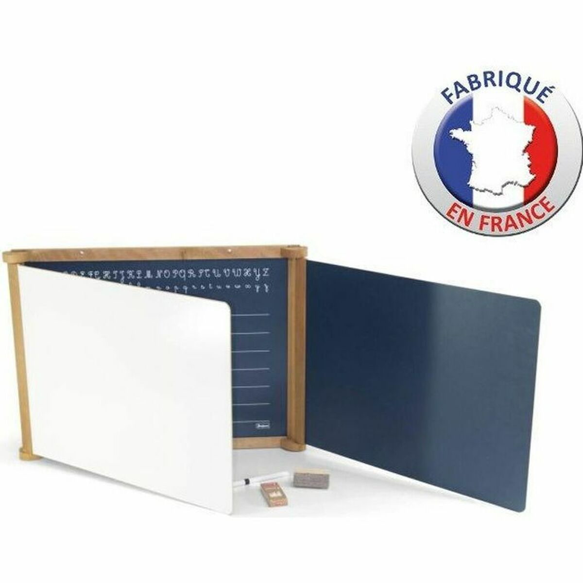 KALINDRA | BB. Double-sided Slate Jeujura Wooden Triptych